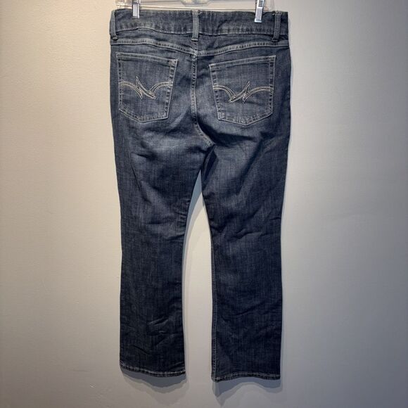 Wrangler Boot Cut Women's Jeans  Medium Wash Cowgirl Western (Sz12)33/30 Inches - Picture 2 of 5